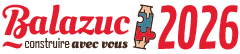 Logo Balazuc 2026 Construire avec vous un projet pour les élections municipales et communautaires de Mars 2026